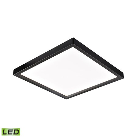 Thomas Ceiling Essentials Titan 9.5-inch Square Flush Mount in Oil Rubbed Bro CL791531
